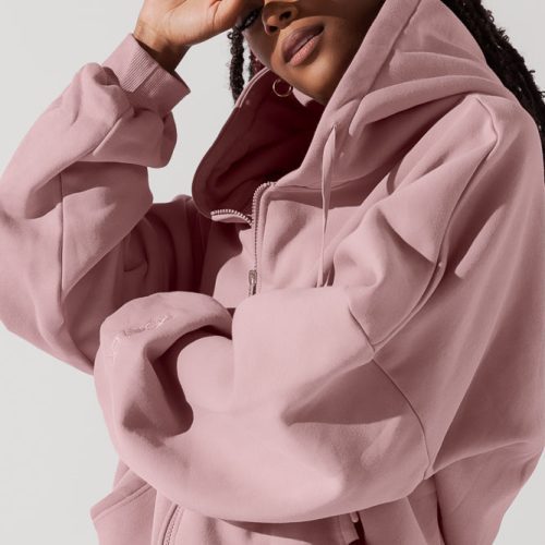 ZipCloudHoodie blush 5002 0105 Edit