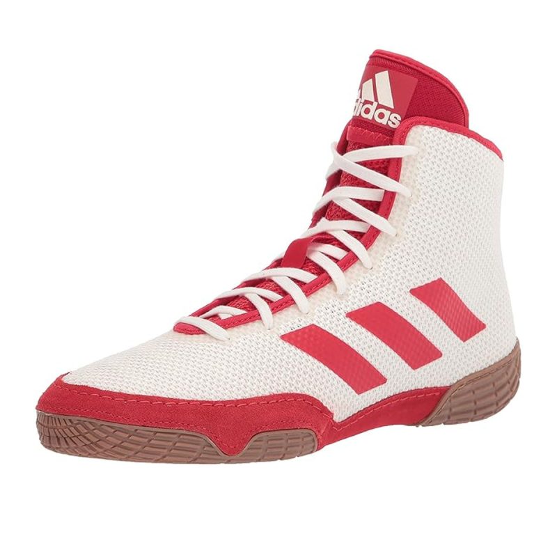 adidasMen sTechFall2.0WrestlingShoes Chalk Scarlet Gum 2