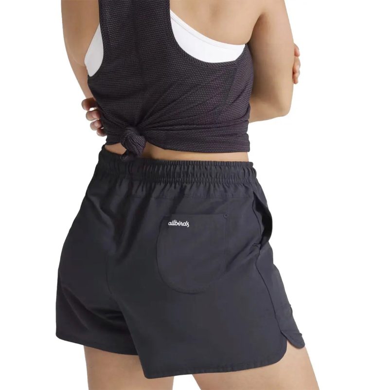 allbirds Women s Natural Run Short Black 3