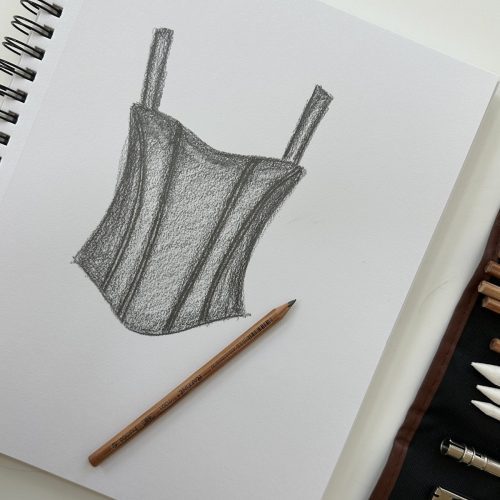 corsetcamisketchpopflex