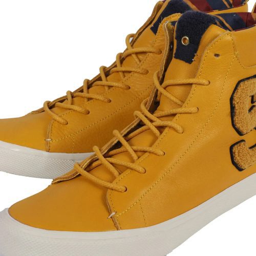 s194713057991par sperry men 27s striper ii high top 85th anniversary shoes yellow 334455