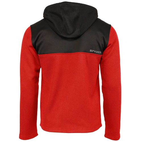 s195958138070par spyder 20men 27s 20ray 20half zip 20pullover 20hoodie 20racing 20red 2 new