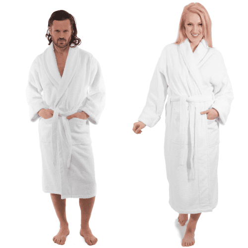 turkish shawl collar bathrobe bathrobe